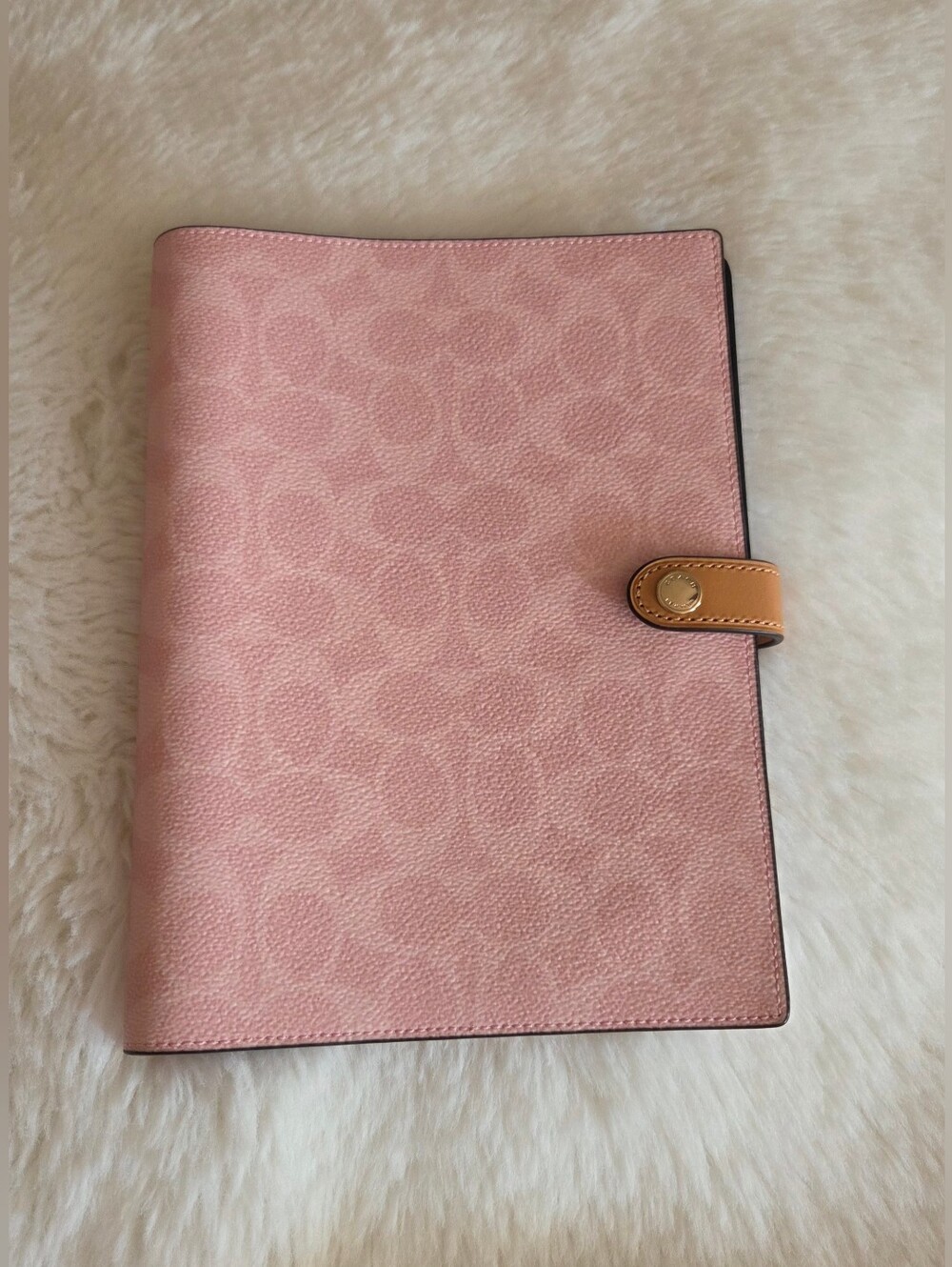 Coach Outlet Notebook In Signature Canvas